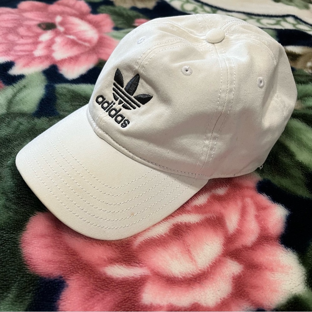 Adidas White Baseball Cap